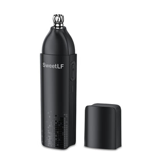 SweetLF Professional 7000 RPM Nose & Ear Hair Trimmer – Whoe Body Washable, USB-C Charging，Pocket-Sized (4.7×1.26inch), Stainless Steel Replaceable Blade