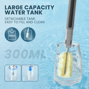 SweetLF Water Dental Flosser Pick for Teeth, 5 Modes Cordless Portable Oral Irrigator, 300ML Tank Water Teeth Cleaner with 5 Jet Tips, IPX7 Waterproof Rechargeable Flossing Picks for Home Travel