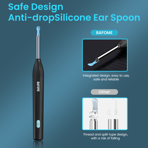 Ear Wax Removal, Kit Wireless Ear Cleaner with 500W Camera 6 Led Lights, Kids Adults Ear Wax Removal Tool for iOS and Android Phones